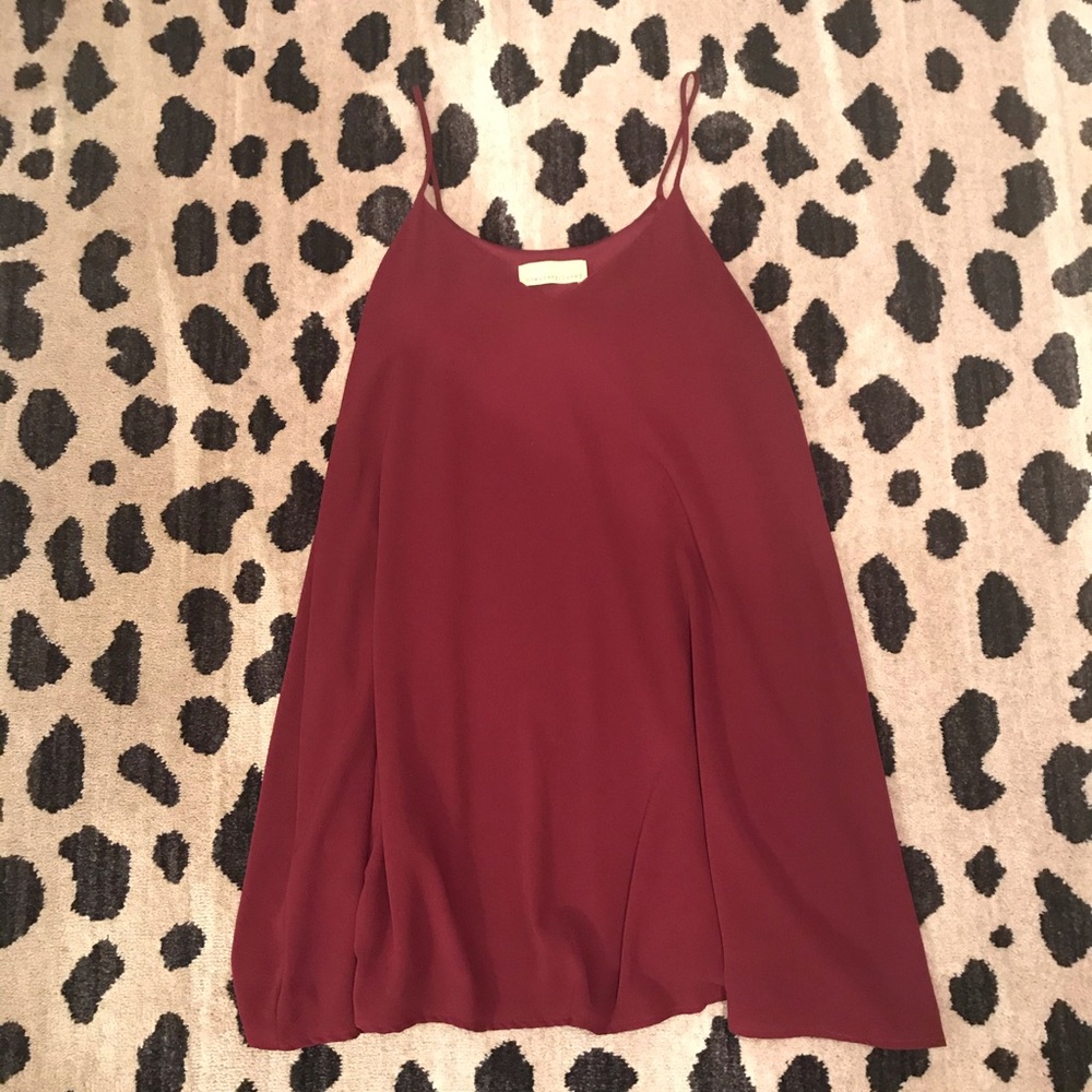 EUC ✨ Size Large Maroon Mini Dress ♥️